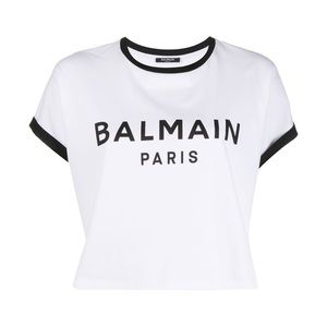 COPY - Balmain cropped box T-shirt